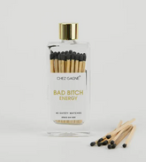 Bad Bitch Energy - Glass Bottle Matches